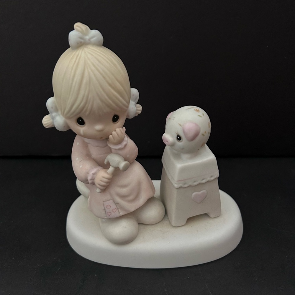1980 Jonathan & David LOVE CAN NOT BREAK A TRUE FRIENDSHIP porcelain figurine